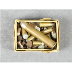 Great small lot of antique ammo including  approx. a dozen and a half rimfire small  caliber rounds,