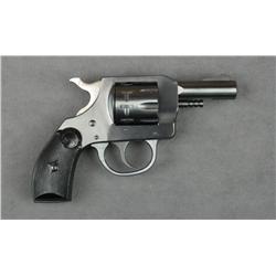 H & R Model 929 DA revolver, .22 cal., 2-1/2”  barrel, blue finish, checkered black plastic  grips, 