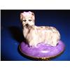 Image 1 : Scottish Terrier Limoges box signed by artist