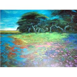 Island Trees by Schofield Oil 24x18