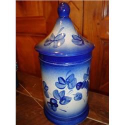 French stoneware Apothecary pot Alsace