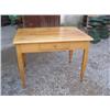 Image 1 : French Farm table with one drawer circa 1850