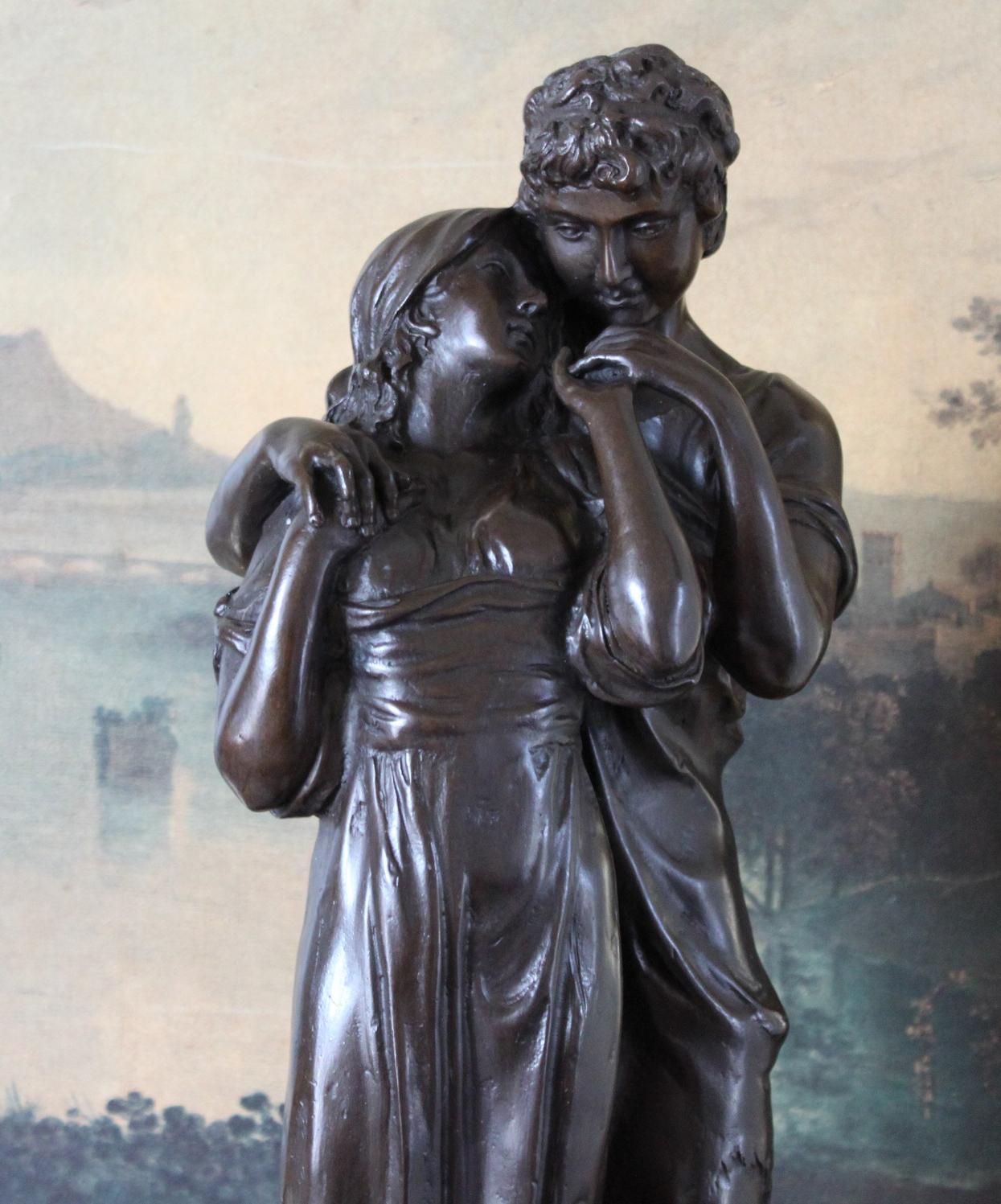 LOVERS BRONZE SCULPTURE