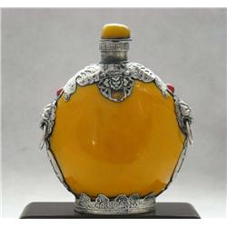 CHINESE TIBETAN SNUFF BOTTLE