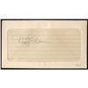 Image 1 : Jay Hanna "Dizzy" Dean Autographed 3x5 Index Card