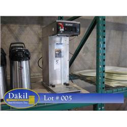 BUNN MOD: CWTF15-APS, PF COFFEE MACHINE W HOT WATER DISPENSER