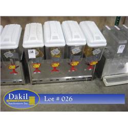 COFRIMELL COLDCREAM MOD: 4MUL 4 FLAVOR FROZEN DRINK MACHINE