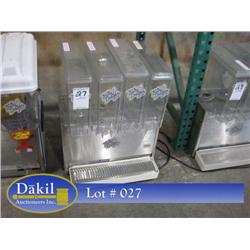 CRATHCO MINI-QUAD MOD: E47/E49-3 4 FLAVOR FROZEN DRINK MACHINE