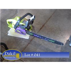 POULAN WILD THING CHAIN SAW