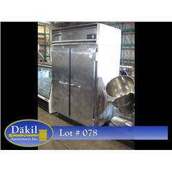VICTORY FAA-2D-S7-SD 2DR STAINLESS STEEL FREEZER