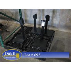 SPEAKER STANDS (X4)