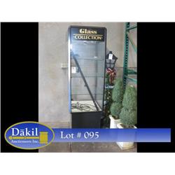 LIGHTED GLASS COLLECTION DISPLAY CASE