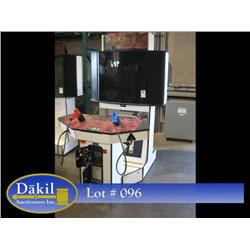 DYNAMO AREA 51 2 PLAYER ARCADE CABINET (MONITOR NEEDS WORK)