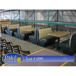 BOOTHS (X4)