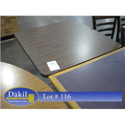 4 TOPPER TABLE
