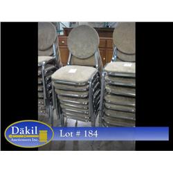 STACKABLE CHAIRS (X8)