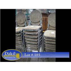 STACKABLE CHAIRS (X8)