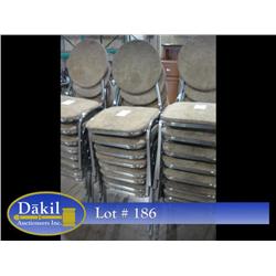 STACKABLE CHAIRS (X8)
