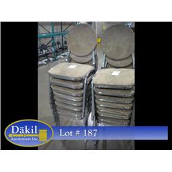 STACKABLE CHAIRS (X8)