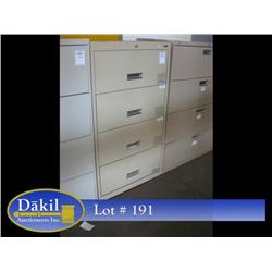 4 DRAWER LATERAL FILE CABINET