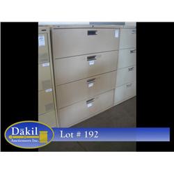 4 DRAWER LATERAL FILE CABINET