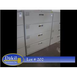 4 DRAWER LATERAL FILE CABINET