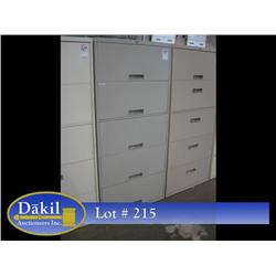 5 DRAWER LATERAL FILE CABINET