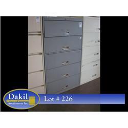 5 DRAWER LATERAL FILE CABINET