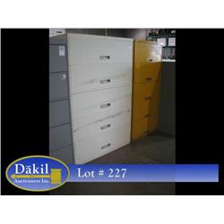 5 DRAWER LATERAL FILE CABINET