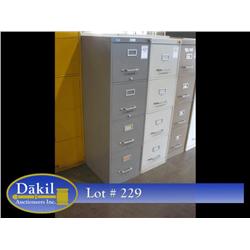 4 DRAWER FILE CABINET