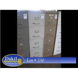 4 DRAWER FILE CABINET