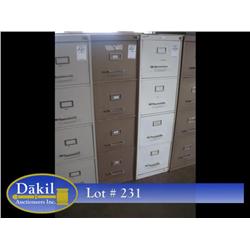 4 DRAWER FILE CABINET