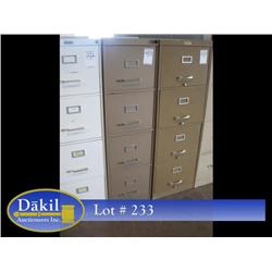 4 DRAWER FILE CABINET