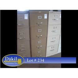 4 DRAWER FILE CABINET