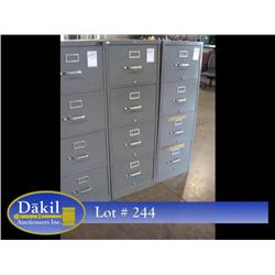 4 DRAWER FILE CABINET