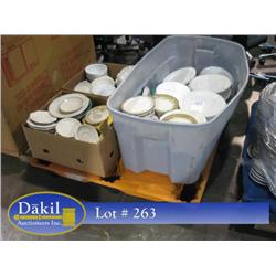 PALLET OF DISHES