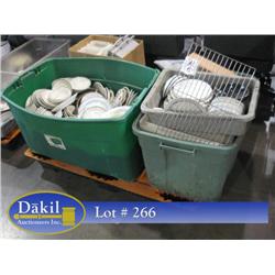 PALLET OF DISHES