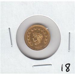 ROUND CALIFORNIA TOKEN