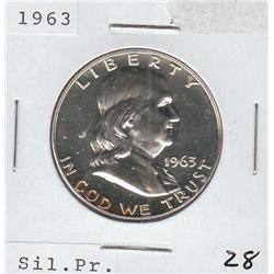 1963 PROOF HALF BEAUTIFUL TONE STARTED