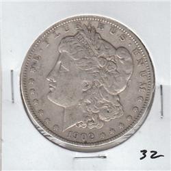 1902 SILVER MORGAN
