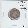 Image 1 : 1921 MERCURY DIME W/ ROTATED REVERSE SEMI KEY