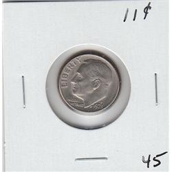 11 CENT COIN TAKE A LOOK 1973 D WITH WHEAT BACK HIGH GRADE