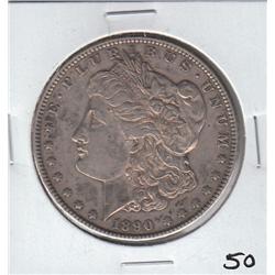 $1 1890 CC CARSON CITY MORGAN SILVER DOLLAR NICE DETAILS