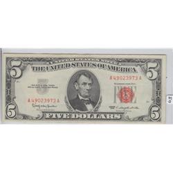 $5 RED SEAL 1963
