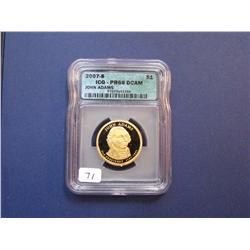 2007 ADAMS $1 ICG PROOF 69 DCAM