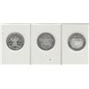 Image 2 : 3 SILVER ROUNDS COMMEMORATIVE CLAD VERY LOW MINTAGE