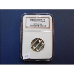 WAFFLED QUARTER 2003 NGC