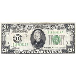 $20 1934 A FRN