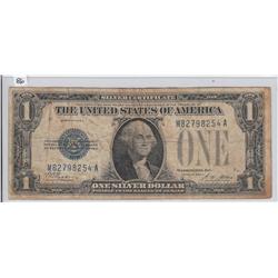 $1 FUNNY BACK SILVER CERTIFICATE1928