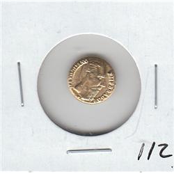 MEXICO GOLD WEDDING TOKEN 1865